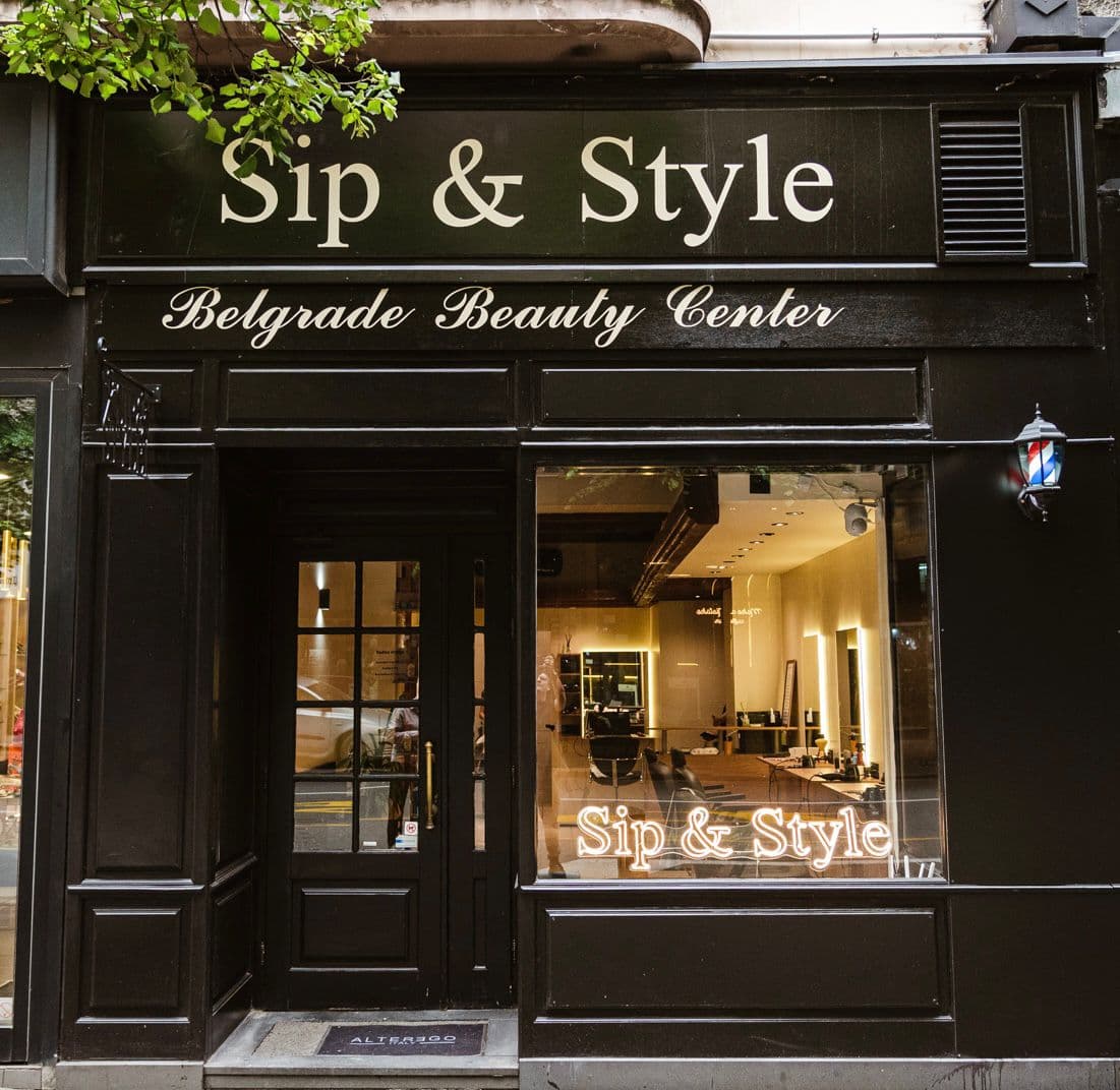 Pozadinska fotografija salona